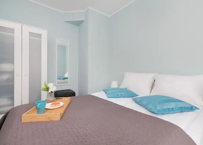 Sky Blue Apartment Chmielna Near Old Town In Gdansk By Noclegi Renters